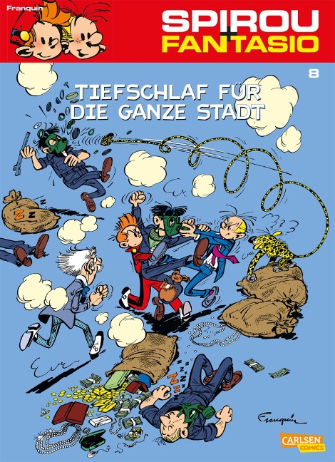 Spirou und Fantasio 8: Tiefschlaf für die ganze Stadt - André Franquin