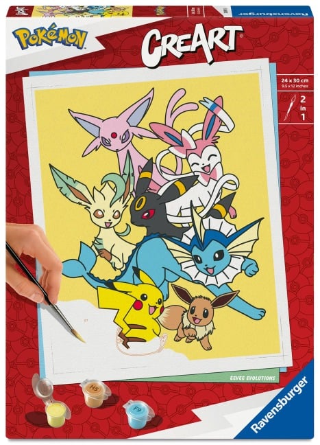 CreArt Adults Trend Pokémon - Eevee Evolutions - 