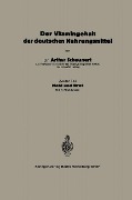 Cover-Bild zum Titel 'Der Vitamingehalt der deutschen Nahrungsmittel' von 'Arthur Scheunert'