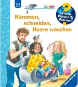 Cover-Bild zum Titel 'Wieso? Weshalb? Warum? junior, Band 79 - Kämmen, schneiden, Haare waschen' von 'Andrea Erne'