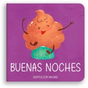 Cover-Bild zum Titel 'Buenas Noches, Caca / Good Night, Poo' von 'Elena Busse'