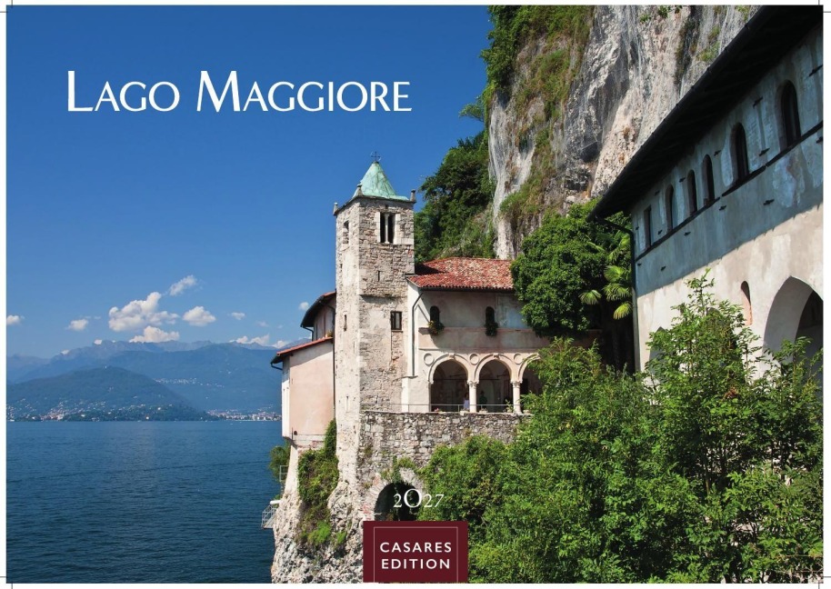 Lago Maggiore Kalender 2027 - Wandkalender | Fotokalender Italien 35x50cm - . mit 12 traumhaften Motiven - 