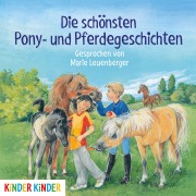 Cover-Bild zum Titel 'Die schönsten Pony- und Pferdegeschichten' von 'Ulrike Kaup, Volkmar Röhrig, Sabine Rahn'