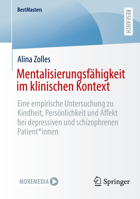 Mentalisierungsfähigkeit im klinischen Kontext - Alina Zolles