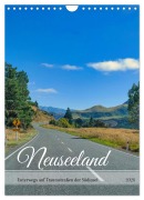 Cover-Bild zum Titel 'Neuseeland - Unterwegs auf Traumstraßen der Südinsel (Wandkalender 2026 DIN A4 hoch), CALVENDO Monatskalender' von 'All rights reserved by Gerold Dudziak gedutech - photography'