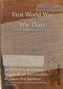 Cover-Bild zum Titel '29 DIVISION 86 Infantry Brigade Royal Warwickshire Regiment 51st Battalion' von ''