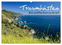Cover-Bild zum Titel 'Traumküsten: Eine Maritime Reise um die Welt (Wandkalender 2027 DIN A2 quer), CALVENDO Monatskalender' von 'Fotosvonlucke'