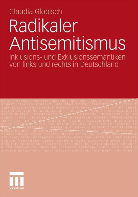Radikaler Antisemitismus - Claudia Globisch