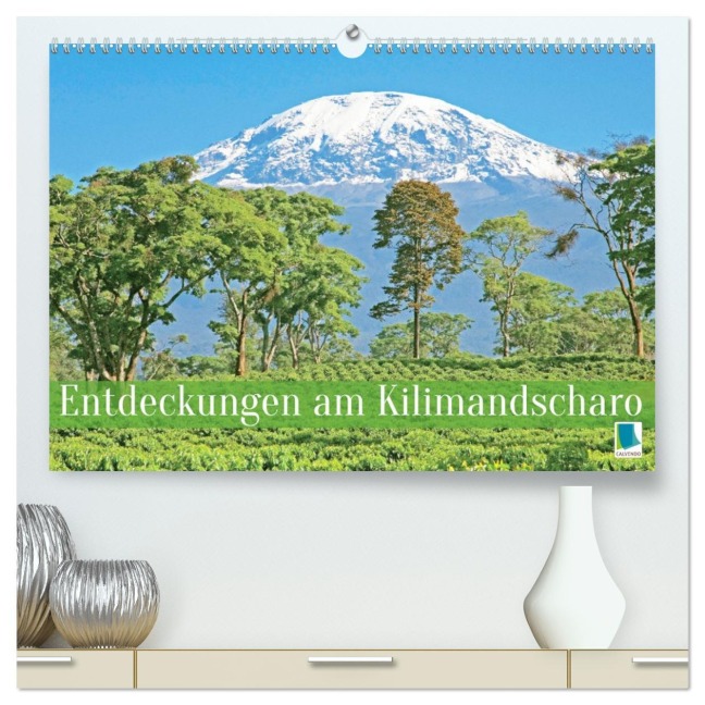 Entdeckungen am Kilimandscharo (hochwertiger Premium Wandkalender 2026 DIN A2 quer), Kunstdruck in Hochglanz - Calvendo Calvendo