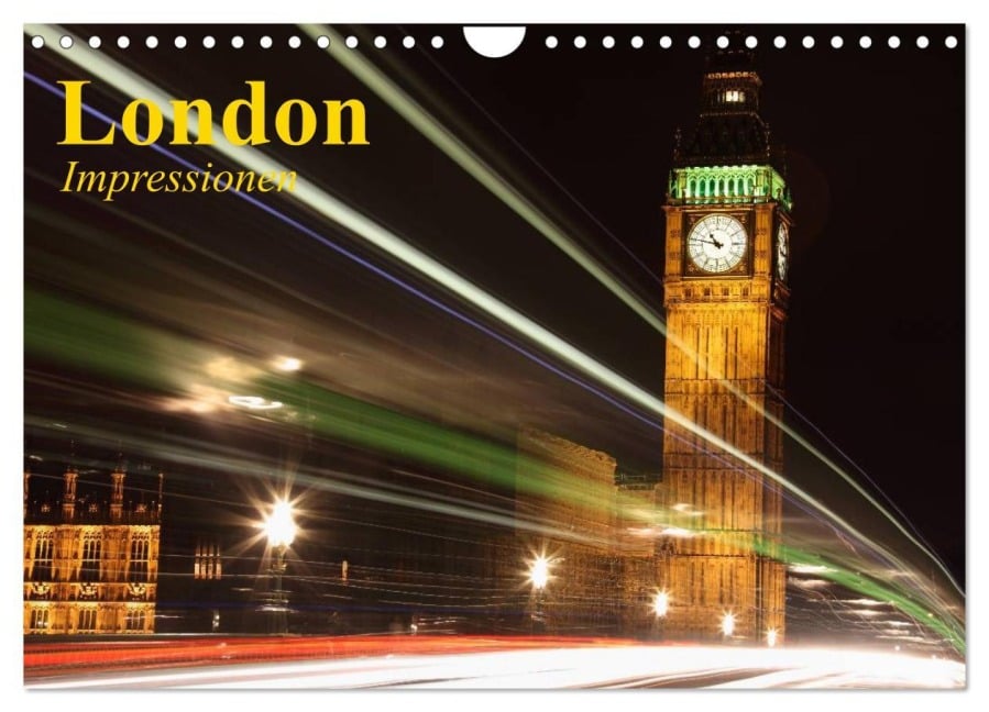 London ¿ Impressionen (Wandkalender 2026 DIN A4 quer), CALVENDO Monatskalender - Elisabeth Stanzer