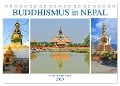 BUDDHISMUS in NEPAL (Tischkalender 2025 DIN A5 quer), CALVENDO Monatskalender - Ulrich Senff