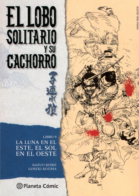 Lobo solitario y su cachorro 9, La luna en el este, el sol en el oeste - Kazuo Koike, Goseki Kojima