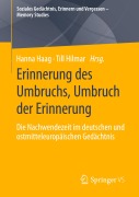 Cover-Bild zum Titel 'Erinnerung des Umbruchs, Umbruch der Erinnerung' von ''