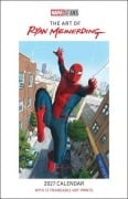 Cover-Bild zum Titel 'Marvel Studios: The Art of Ryan Meinerding 2027 Poster Calendar with 12 Prints' von 'Marvel Entertainment'