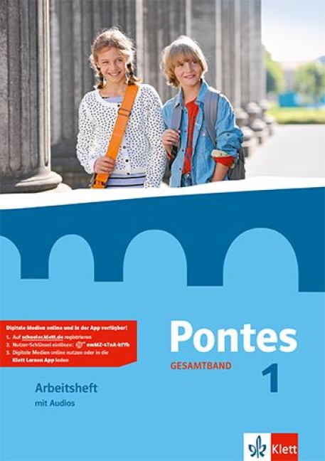 Pontes Gesamtband 1. Arbeitsheft mit Audios - 