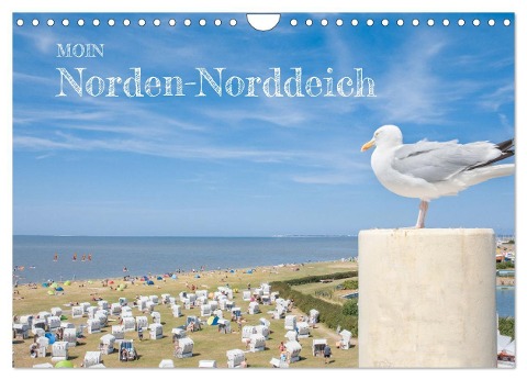 Moin Norden-Norddeich (Wandkalender 2024 DIN A4 quer), CALVENDO Monatskalender - Dietmar Scherf