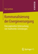 Cover-Bild zum Titel 'Kommunalisierung der Energieversorgung' von 'Ivo Lormes'