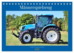 Cover-Bild zum Titel 'Männerspielzeug Traktor Inspirationen (Tischkalender 2026 DIN A5 quer), CALVENDO Monatskalender' von 'Günther Geiger'