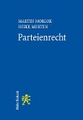 Cover-Bild zum Titel 'Parteienrecht' von 'Heike Merten, Martin Morlok'