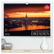 Cover-Bild zum Titel 'Wunderschönes Dresden (hochwertiger Premium Wandkalender 2026 DIN A2 quer), Kunstdruck in Hochglanz' von 'Dirk Meutzner'