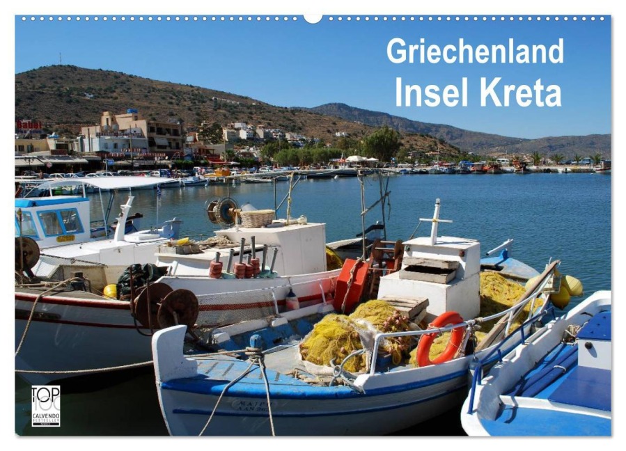 Griechenland - Insel Kreta (Wandkalender 2026 DIN A2 quer), CALVENDO Monatskalender - Peter Schneider