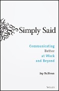 Cover-Bild zum Titel 'Simply Said' von 'Jay Sullivan'