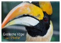 Exotische Vögel im Porträt (Wandkalender 2025 DIN A3 quer), CALVENDO Monatskalender - Christina Williger