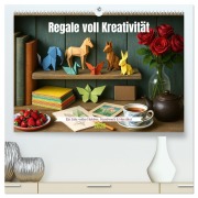 Cover-Bild zum Titel 'Regale voll Kreativität (hochwertiger Premium Wandkalender 2026 DIN A2 quer), Kunstdruck in Hochglanz' von 'Kerstin Waurick'