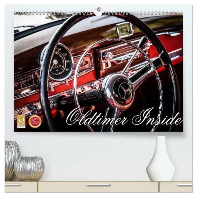 Oldtimer inside (hochwertiger Premium Wandkalender 2026 DIN A2 quer), Kunstdruck in Hochglanz - Oliver Pinkoss Photostorys