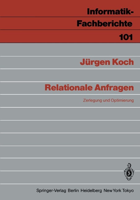 Relationale Anfragen - Jürgen Koch