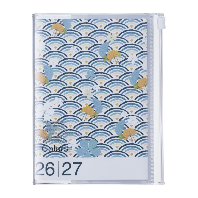 MARK'S 2026/27 Diary A6 Pattern // Wave Green - 