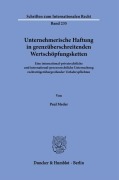 Cover-Bild zum Titel 'Unternehmerische Haftung in grenzüberschreitenden Wertschöpfungsketten.' von 'Paul Meder'