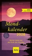 Cover-Bild zum Titel 'Mondkalender 2028' von 'Andrea Lutzenberger'