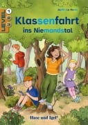 Cover-Bild zum Titel 'Klassenfahrt ins Niemandstal / Level 1. Schulausgabe' von 'Judith Le Huray'