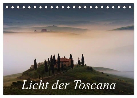 Licht der Toscana (Tischkalender 2025 DIN A5 quer), CALVENDO Monatskalender - Peter Schürholz