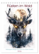 Cover-Bild zum Titel 'Flüstern im Wald (Tischkalender 2026 DIN A5 hoch), CALVENDO Monatskalender' von 'Steffen Gierok-Latniak'