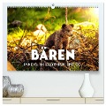 Bären - Pandas, Grizzlybären und Co. (hochwertiger Premium Wandkalender 2025 DIN A2 quer), Kunstdruck in Hochglanz - Sf Sf