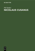 Cover-Bild zum Titel 'Nicolaus Cusanus' von 'Pál Sándor'