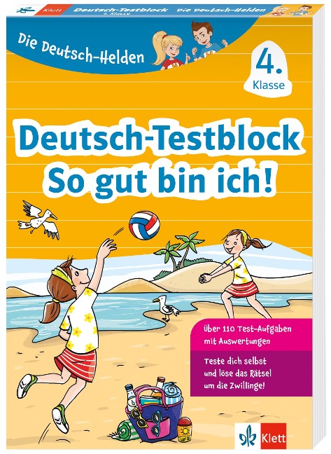 Klett Die Deutsch-Helden: Deutsch-Testblock So gut bin ich! 4. Klasse - 
