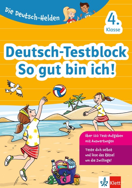Klett Die Deutsch-Helden: Deutsch-Testblock So gut bin ich! 4. Klasse - 