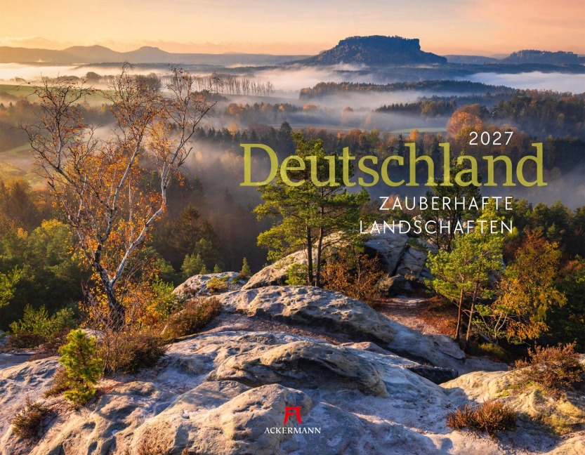 Deutschland Kalender 2027 | Zauberhafte Landschaften - Ackermann Kunstverlag GmbH