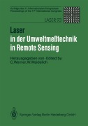 Cover-Bild zum Titel 'Laser in der Umweltmeßtechnik / Laser in Remote Sensing' von ''