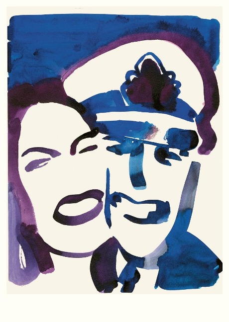 Karte Niemann, Double Portrait (20 Ex) - Christoph Niemann