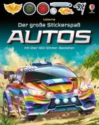 Cover-Bild zum Titel 'Der große Stickerspaß: Autos' von 'Simon Tudhope'