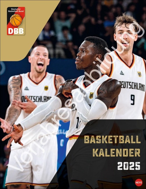 DBB Basketball Posterkalender 2026 - 