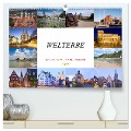 Welterbe - Kultur und Natur in Deutschland (hochwertiger Premium Wandkalender 2025 DIN A2 quer), Kunstdruck in Hochglanz - U. Boettcher