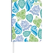 Cover-Bild zum Titel 'Daily Journal Paisley 2026 - Taschen-Kalender A6 - Leuchtturm - Day By Day - 352 Seiten - Notiz-Buch - Alpha Edition' von ''