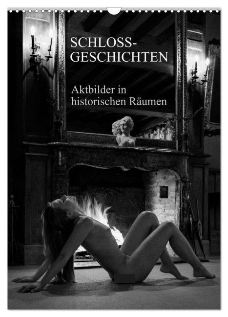 Schlossgeschichten - Aktbilder in historischen Räumen (Wandkalender 2026 DIN A3 hoch), CALVENDO Monatskalender - Martin Zurmühle