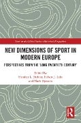 Cover-Bild zum Titel 'New Dimensions of Sport in Modern Europe' von ''