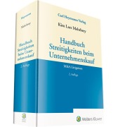 Cover-Bild zum Titel 'Handbuch Streitigkeiten beim Unternehmenskauf' von ''
